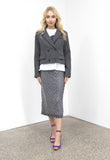 Marta Tweed Cropped Blazer