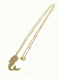Mermaid Pendant Gold