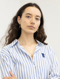 Zoe Stripped Linen Shirt