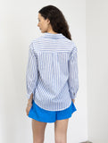 Zoe Stripped Linen Shirt