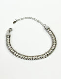 Valkyrie Tennis Bracelet Silver