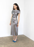 Silver Lake Lamé Dress