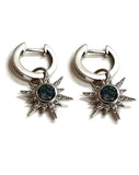 Sun Goddess Earrings In Silver
