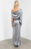Toni Silver Lame Dress