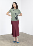Serpent tee I'n olive