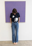 Swallow 3D Navy Tee