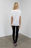 Bat Tee In white