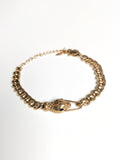 Vesper Serpent Gold Bracelet
