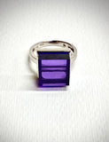 Servalan Amethyst Silver Ring
