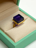 Servalan Amethyst Gold Ring