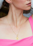Roma T-Bar Necklace Gold