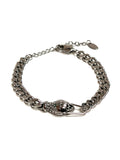 Vesper Serpent Silver Bracelet
