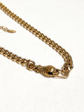Vesper Serpant Gold Necklace