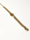 Vesper Serpent Gold Bracelet